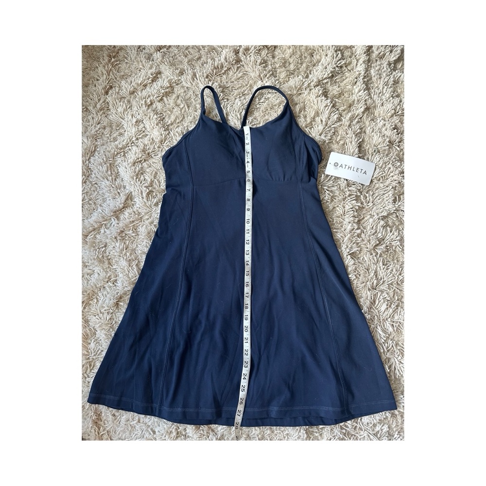Athleta NWT Navy Blue Workout Dress - Picture 2 of 5